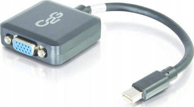 Видео адаптер C2G 84315 Mini DisplayPort во VGA, 20cm, 1920x1200, црн