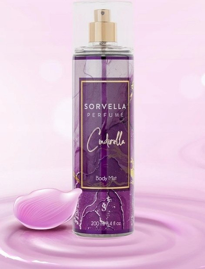 Spraj trupi Sorvella Cindrella Body Mist, 200 ml, erë frutash, vjollcë