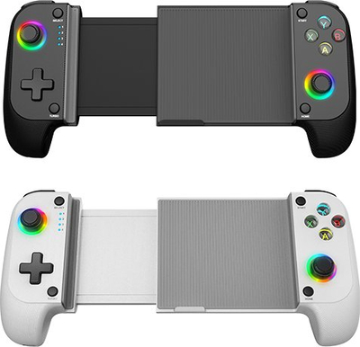 Kontroller Mars Gaming MGPX 2në1 për celular deri 6.8", Bluetooth, i zi