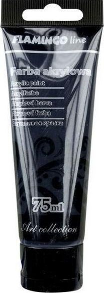 Ngjyrë akrilike Flamingo e zezë, tub 75 ml