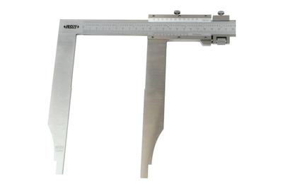 Kalliper vernier Insize 1215-532, me nofulla të gjata, 0-500mm, inoks, ngjyrë argjendtë