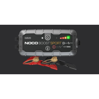 Starter baterie NOCO Boost Sport GB20, 500A, 12V, i zi