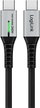 Kabllo USB C LogiLink UA0420, USB 3.2 Gen2x2, 240W 20Gbps, 2m, e zezë