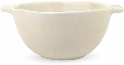 Tas porcelani VERLO Handmade Kiss, 600 ml, me doreza, ngjyrë oat