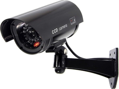 Kamerë fallco sigurie OEM AT-1B-B, formë tub, LED i kuq, e zezë