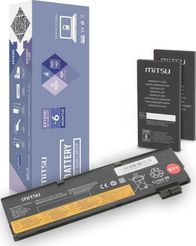 Bateri laptopi Mitsu për Lenovo ThinkPad T570, 10.8V, 4400 mAh, e zezë