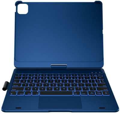 Mbulesë me tastierë Typecase Flexbook Touch për iPad Air 11", blu