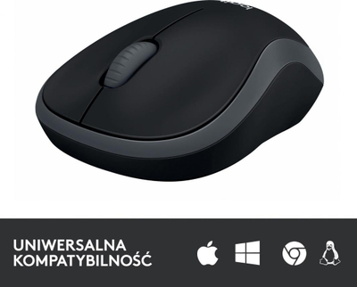 Maus Logitech M185 (910-002238), i hirtë