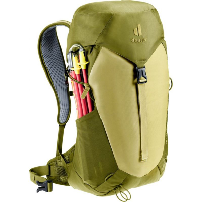 Çantë shpine hiking Deuter AC Lite 16, 16L, me sistem ajrimi, jeshile linden cactus