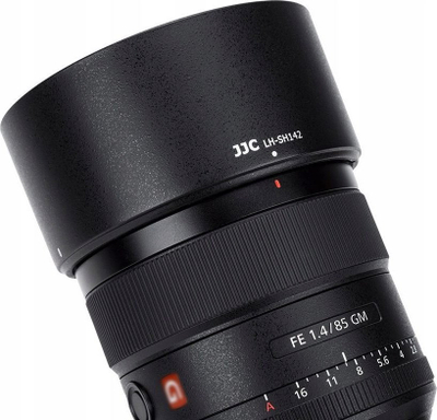 Kapelë objektivi JJC ALC SH142, për Sony, e zezë