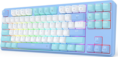 Tastierë mekanike Redragon K707 TKL, 87 taste, RGB, me kabllo, e zezë