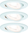 Drita Paulmann Nova, LED, 3 x 6.5W, 51 mm, të bardha