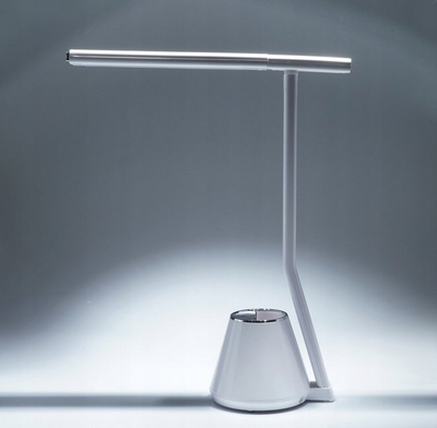 Llampë tavoline LED Desk Table Lamp, 48 LED, 3 lloj drite, e bardhë