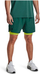 Кратки спортски панталони Under Armour Wvn 2in1 Vent Sts SN99, проветрлива мрежа, за мажи, зелени