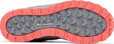 Këpucë trekking Columbia Trailstorm Ascend Mid WP W, për goca, të papërshkueshme nga uji, gri