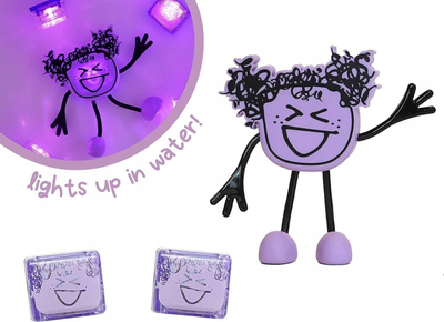Lodër me dritë Glo Pals Character Pack, personazh me 2 kube drite, lejla