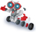 Lodër robotike Xtrem Bots Sam Bot, për tu ndërtu e programu, me Bluetooth, e bardhë me të kuqe