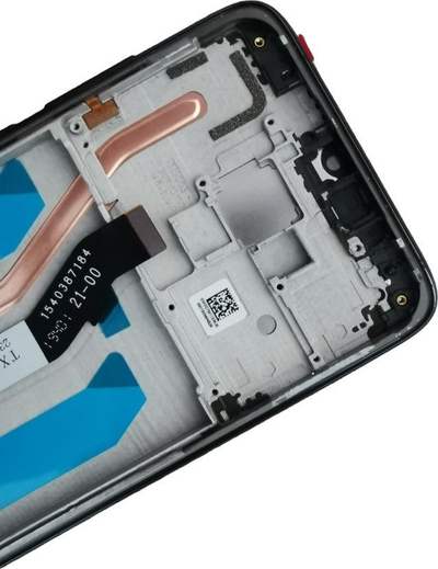 Ekran telefoni Gregoo Xiaomi Redmi Note 8 Pro, LCD 6.53", me kornizë, i zi