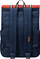 Çantë shpine Herschel Survey, unisex, për ditë për ditë, blu me portokalli