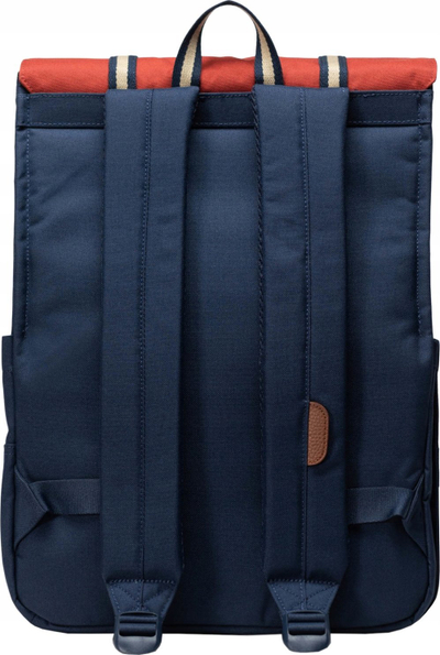 Çantë shpine Herschel Survey, unisex, për ditë për ditë, blu me portokalli