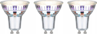 Set llamba LED Paulmann GU10, 2.5W, 450 lm, 3000K, xham