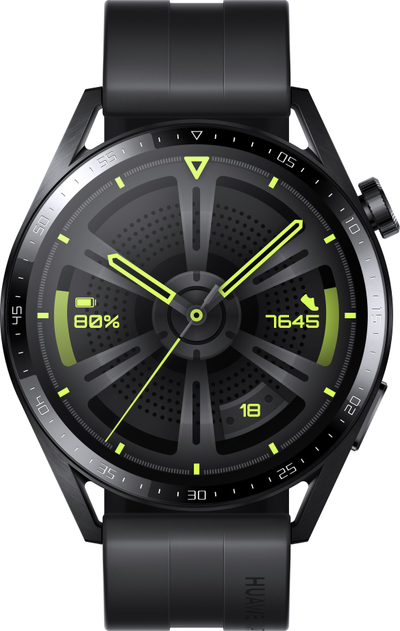 Ora inteligjente Huawei Watch GT 3 Active, 46mm, ekran 1.43" AMOLED, e zezë