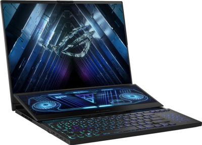 Laptop ASUS ROG Zephyrus DUO 16 GX650PY-NM050X, 16", AMD Ryzen 9-7945HX, 64GB RAM, 4TB SSD, NVIDIA GeForce RTX4 090