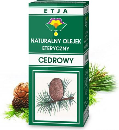 Vaj esencial Etja Cedar, 10ml, aromë drunore