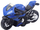 Lodër motor sportiv Racing Sports Motorcycle, me drita, me zë, ngjyra të përziera