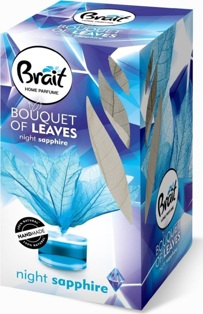 Освежувач за просторија Brait Fragrant Leaf Night Sapphire, 50 ml
