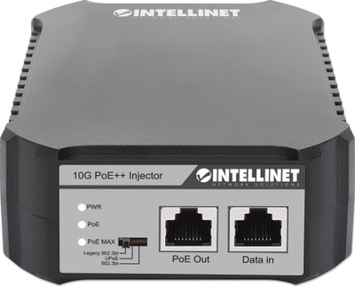 Injektor PoE Intellinet 10G PoE++, 95W, IEEE 802.3bt, gri