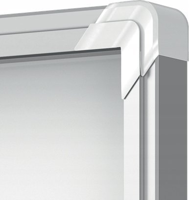 Kasetë prezantimi Nobo Premium Plus 1902581, magnetike, 12x A4, e argjendtë