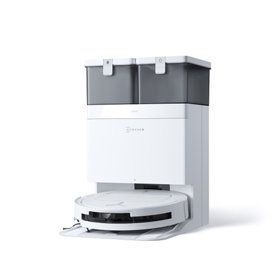 Robot fshesë Ecovacs Deebot T50 Pro Omni Gen 2, 185 min bateri, stacion bazë 3L, i bardhë