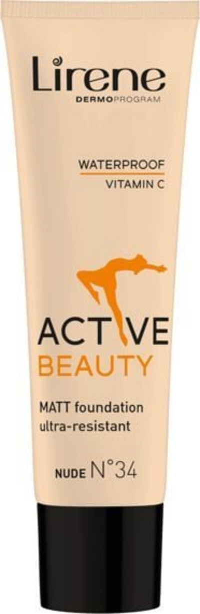 Fondatinë Lirene Active Beauty, nr. 34, 30 ml