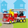 Set LEGO DUPLO® 10969 Fire truck, 21 pjesë
