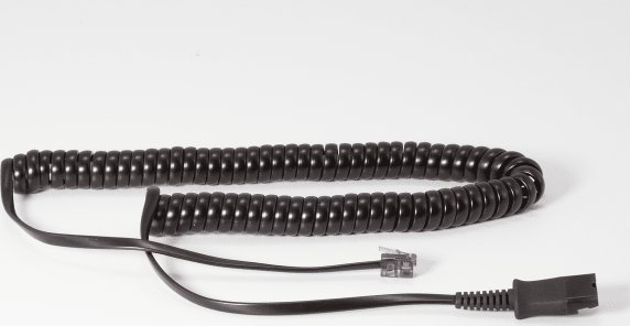 Kabllo aksesor për kufje Auerswald 90080, audio, i zi