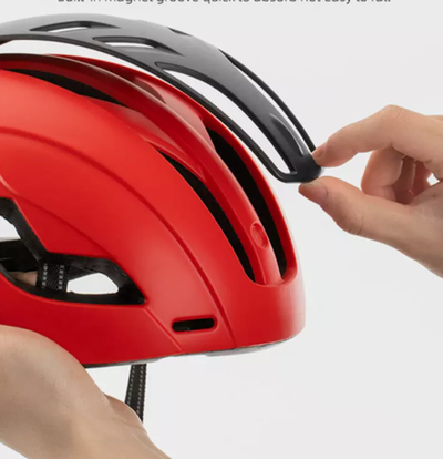 Helmetë Rockbros, e kuqe TS-43-BR