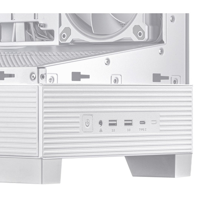 Kuti PC gaming ASUS A31 PLUS TG, mid tower, ARGB, e bardhë