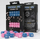 Set zare Q-Workshop Crosshairs Compact D6, 20 copa, 14mm, blu dhe rozë