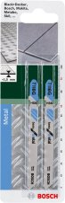 Set tehësh sharrë xhigso Bosch T118G, 2 copë, për hekur, gri