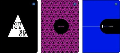 Fletore Interdruk Notebook A4, 96 fletë me katrorë, shumëngjyrëshe