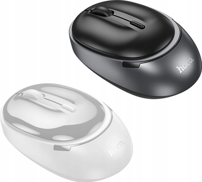 Безжичен глушец HOCO GM34, двоен режим 2.4G Bluetooth, 1600DPI, црн