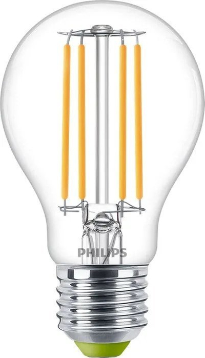 Llampë LED Philips Lighting GLS A60, 2.3W, E27, 4000K, transparente