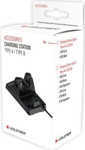 Adapter karikuesi LEDLENSER 502259, për elektrik dore, i zi