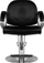Karrige berberi Activeshop Hair System HS00, lëkurë ekologjike, e zezë