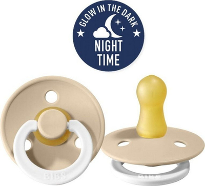 Memë qetësuese Bibs Vanilla Night, 0m +, bezhë