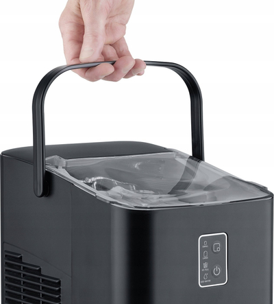 Aparat akulli CASO IceChef Compact, bën kubëza akulli, matte black