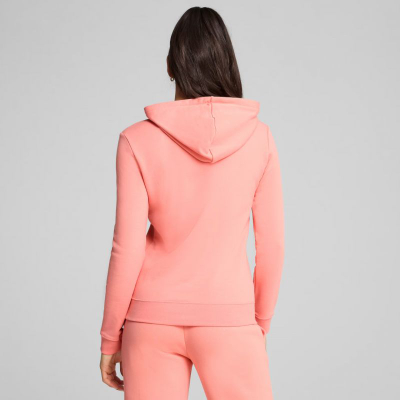 Дуксер со капuche Puma ESS No. 1 Logo Hoodie W 682391 18, памук полиестер, зелена