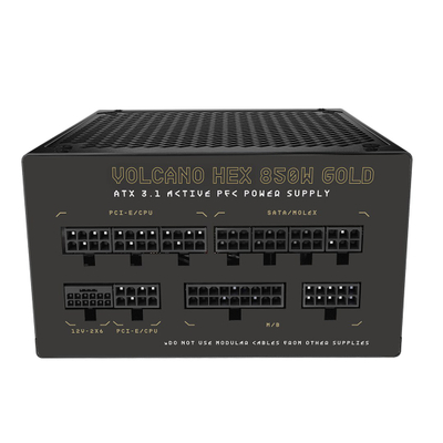 Furnizues energjie MODECOM Volcano Hex, 850W, 80 Plus Gold