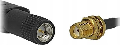 Antena rrjeti DeLOCK LoRa 868 MHz, omnidireksionale 3 dBi, konektor SMA, e zezë